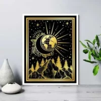 Golden Foil Print (কোয়ালিটি প্রিন্ট) - Image 2