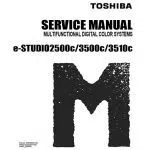 Toshiba e-STUDIO SERVICE MANUAL 2500c 3500c 3510c Service Manual (PDF Book)